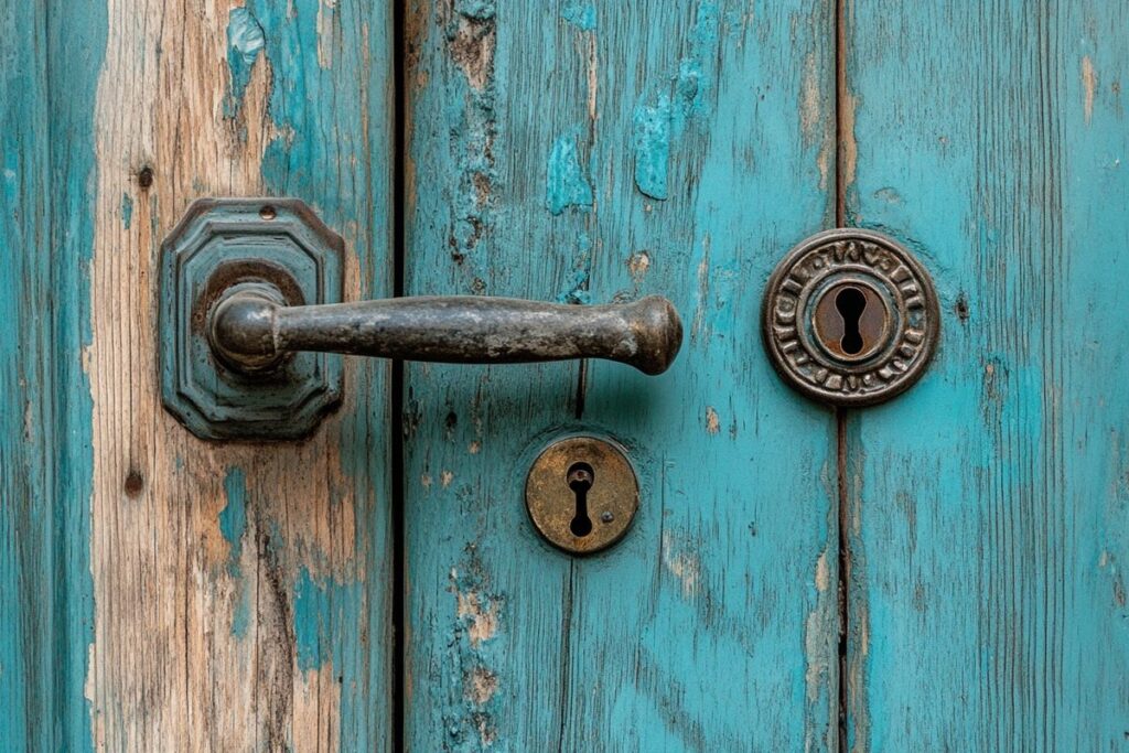 Comment ouvrir une porte de chambre bloquee avec des outils courants